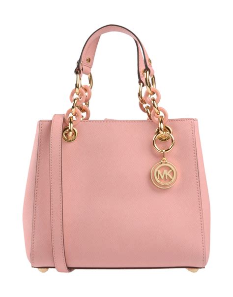 dark pink michael kors purse